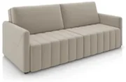 Sofá Cama Casal Retrátil 2 Lugares 192cm Atlas Z32 Suede Bege - Mpozen