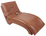 Chaise Longue, Divâ Massageador Cloé p/ Quarto, Sala, Consultório Psicologia  marrom - Varias Opções de Cores e Revestimentos