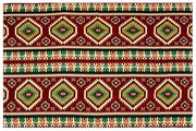 Tapete Kilim Egípcio c/ Padrão Étnico