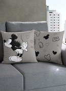 Capa de Almofada Mickey Love 1 Peça