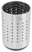 Cesto para Papel Tramontina Cápsula Dots em Aço Inox Scotch Brite e Base em Polipropileno 10 Litros