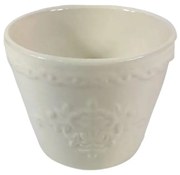 Vaso Redondo Provencal Em Ceramica 9Cm