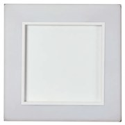 Plafon Meg 48X48Cm Led 36,8W Bivolt | Usina 19030/48 (BT - Branco Texturizado, 3000k)