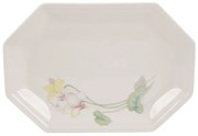 Travessa Rasa Oitavada Oval 36Cm Porcelana Schmidt - Dec. Encanto E373