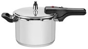 Panela de Pressão Tramontina Brava em Aço Inox com Fundo Triplo 22 cm 6 L