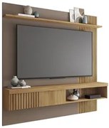 Painel para TV Suspenso 65 Pol. Helen C01 Buriti/Fendi - Mpozenato