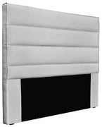 Cabeceira Cama Box Casal 140 cm Arles Linho Grigio S04 - D'Rossi