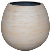 Vaso Oceano GG - Vaso de Fibra - Areia Natural