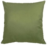 Capa de Almofada Prado em Suede Tons de Verde 45x45cm - Liso Verde - Somente Capa