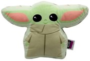 Almofada Decorativa Formato Baby Yoda Mestre Jedi Star Wars Guerra nas Estrelas