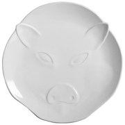 Sousplat 34Cm Branco Pig - Scalla