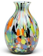 Vasinho 65 Multicor Colorido Murano Cristais Cadoro