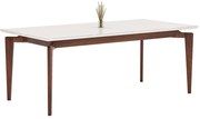 Mesa de Jantar Chermont Com Vidro - VM 53439 1.40 x 0.90