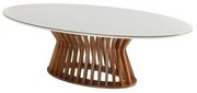 Mesa de Jantar com Vidro 240x110 cm Kefi - DT 55393