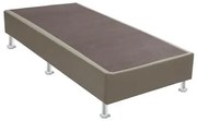 Base de Cama Box Light Courino Bege Solteirao 108 cm (LARG) - 52656 Sun House