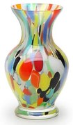 Vasinho 78 Multicor Colorido Murano Cristais Cadoro