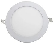 Plafon Led Embutir Redondo Branco 12W Yamamura - LED BRANCO QUENTE (3000K)