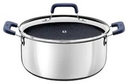 Caçarola Tramontina Romagna Aço Inox Cerâmico Black Stone 20 cm 3,2 L