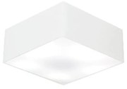 Plafon de Sobrepor Quadrado SP-3000 Cúpula Cor Branco