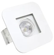 Plafon Embutir Aluminio Branco 11cm