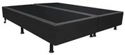 Base Box para Cama Casal King 192x203cm Bipartido Liz S05 Sintético Pr