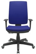 Cadeira Office Brizza Soft Aero Azul RelaxPlax Base Standard 120cm - 63911 Sun House