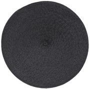 Americano De Poliester Fresno Espiral Preto 38Cm - Lyor