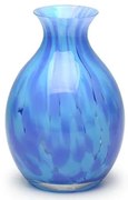 Vasinho 65 Multicor Azul e Água-marinha Murano Cristais Cadoro