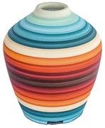 Vaso Reto decorativo de cerâmica 25x16x16 - Uyuni Fosco  Kleiner