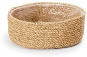 Cachepot em Fibra Natural -  26x10cm