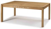 Mesa Jantar Trama em Madeira cor Stain Jatoba Corda Areia 220cm - 64367 Sun House