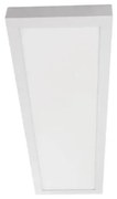 Plafon Led Sobrepor Retangular Branco 36W Irc80 Yamamura - LED BRANCO QUENTE (3000K)