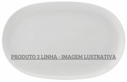 Travessa Rasa Oval 36 Cm Porcelana Schmidt - Mod. 088 2° Linha