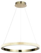 Pendente Intense Anel Redondo Ø60Cm Led 32W 3000K Bivolt Dourado Polid... (DR-P = Dourado Polido)