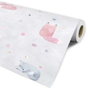 Papel Infantil Bichinhos Dcorando Quarto Menina