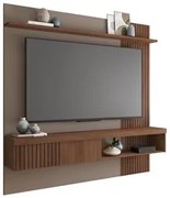 Painel para TV Suspenso 65 Pol. Helen C01 Fendi/Havana - Mpozenato