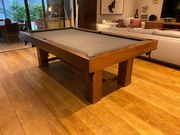 Mesa de Sinuca Rustic Madeira Maciça 2,40 x 1,40 x 0,78 Não