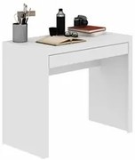 Mesa para Home Office com Gaveta ME4107 Branco - Tecno Mobili