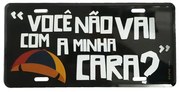 Placa Decorativa Kiko - Você Não Vai Com a Minha Cara