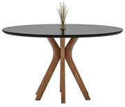 Mesa de Jantar Redonda Vicent 130x130 cm - VM 53342