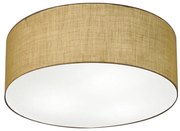 Plafon Para Banheiro Cilíndrico SB-3019 Cúpula Cor Palha