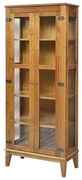 Cristaleira Bia 2 Portas cor Amendoa 180 cm - 62915 Sun House