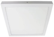 Plafon Led Sobrepor Branco 48W 60X60cm Yamamura - LED BRANCO QUENTE (3000K)