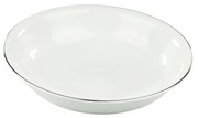 Saladeira 24 Cm Porcelana Schmidt - Dec. Filetado Prata Itamaraty 0012