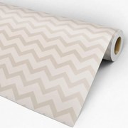 Papel de parede adesivo Chevron marrom