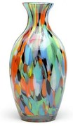 Vasinho 67 Multicor Colorido Murano Cristais Cadoro
