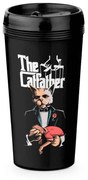 Copo Viagem 520ml The Catfather Poderoso Gatão