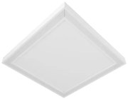 Plafon Led Sobrepor Quadrado 33,6W 3000K Fit - BRANCO