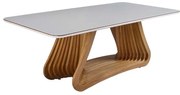 Mesa de Jantar com Vidro Horki - DT 55556 2.00 x 1.10