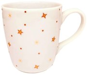 Caneca 225Ml Porcelana Schmidt - Dec. Estrela Natal N002